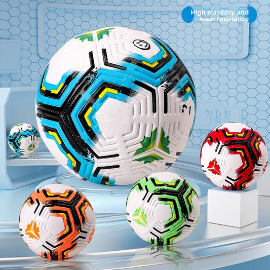 UEFA Champions League World Cup Football Seamless Hot Bonding No. 4 and No. 5 Children, Students, Adults Match Football Gift Giving
