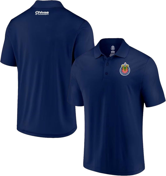 Icon Sports Officially Licensed U.S. Soccer Woven Patch Polo Shirt